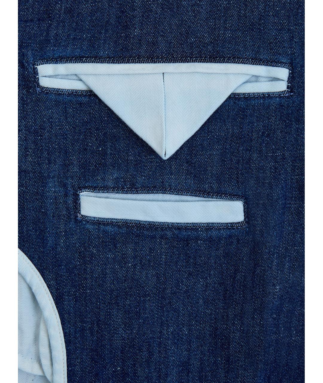 ELEVENTY Синяя хлопковая куртка, фото 6