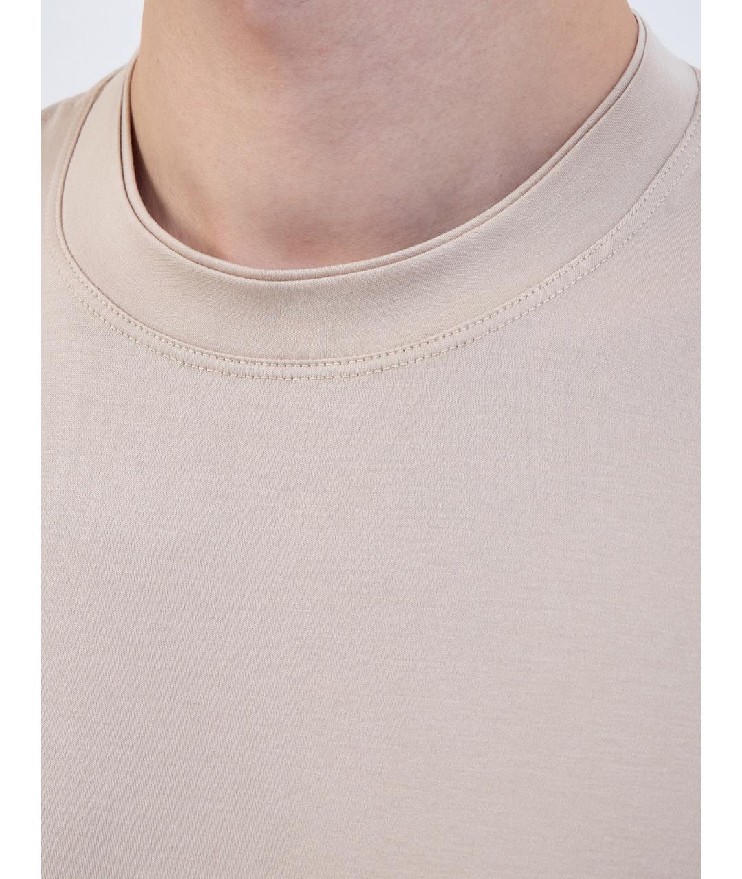 ELEVENTY Бежевая футболка, фото 5