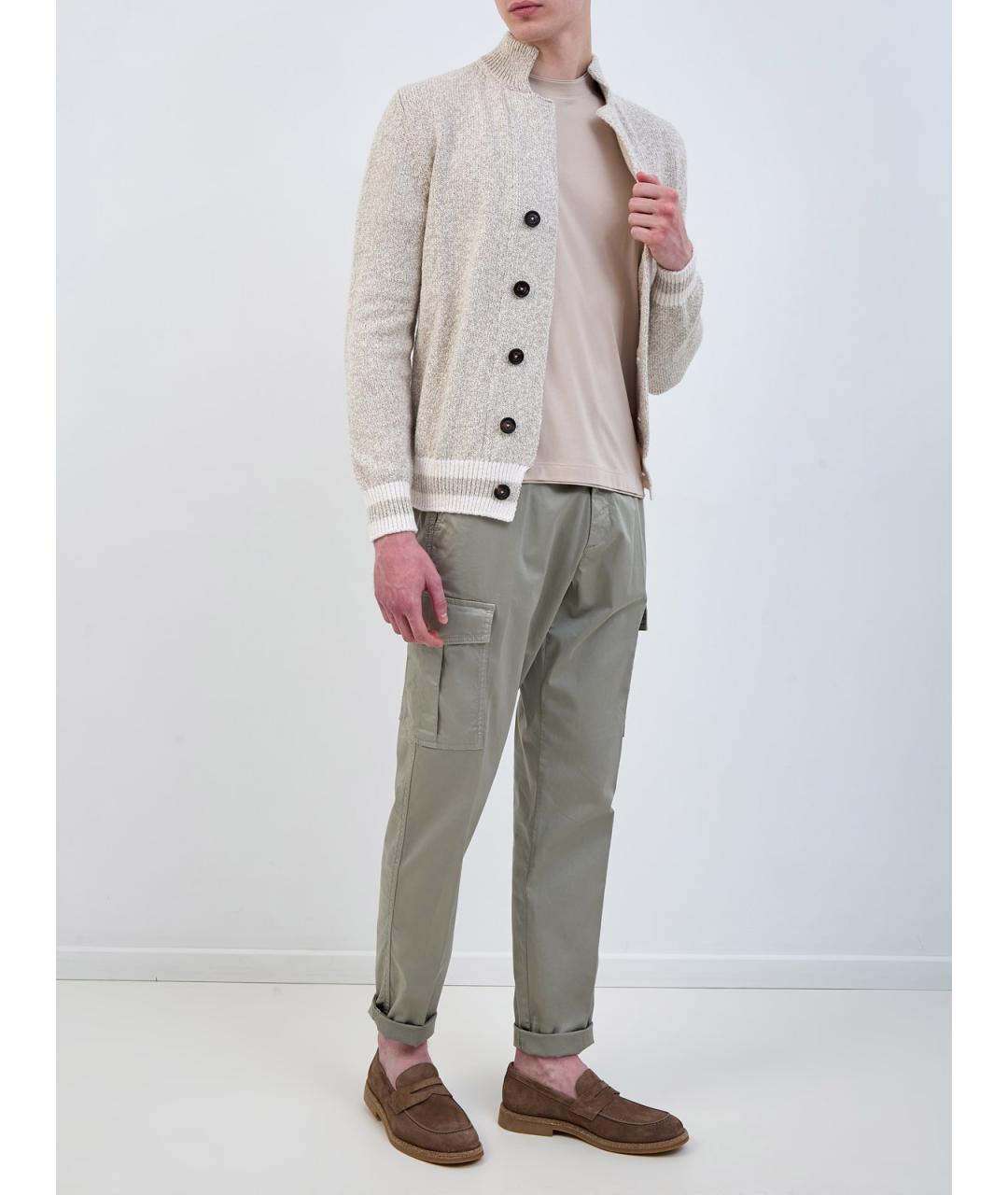 ELEVENTY Бежевая футболка, фото 2