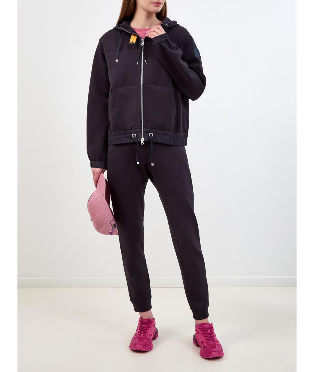 PARAJUMPERS Черные хлопковые спортивные брюки и шорты, фото 2