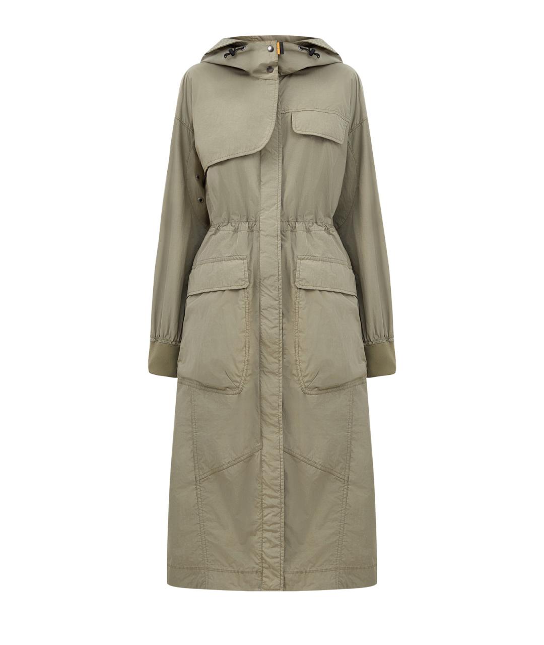 PARAJUMPERS Хаки полиамидовый тренч/плащ, фото 1