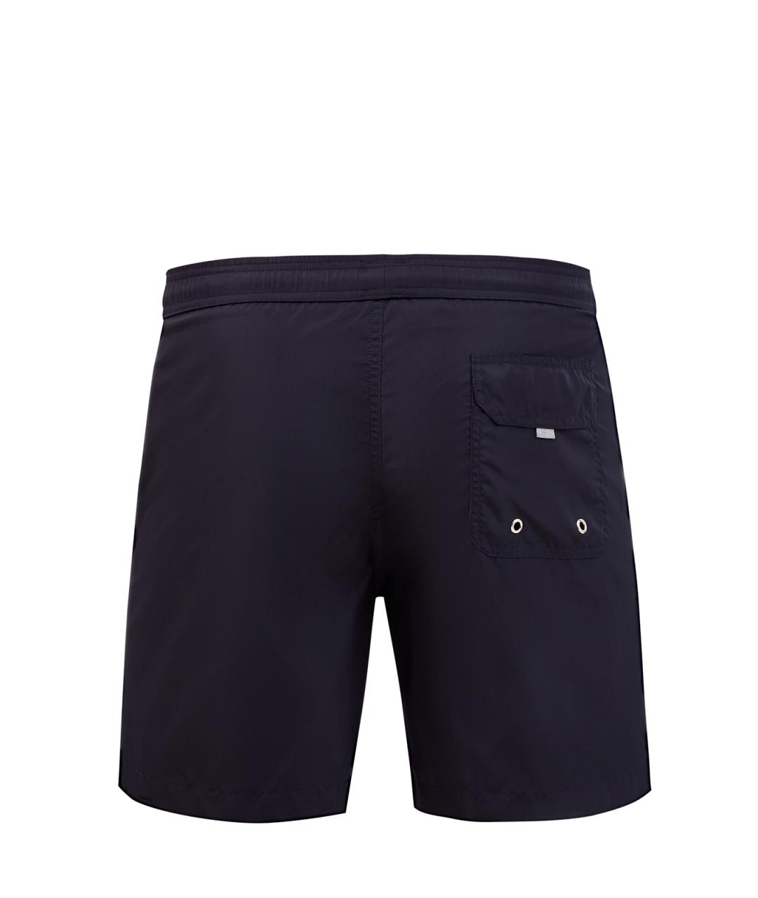 ELEVENTY Синие полиэстеровые шорты, фото 2