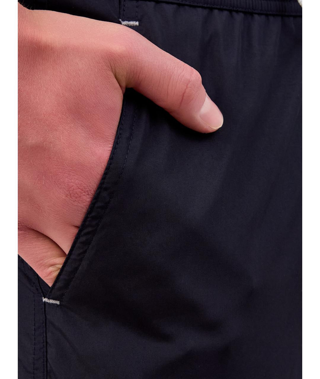 ELEVENTY Синие полиэстеровые шорты, фото 3