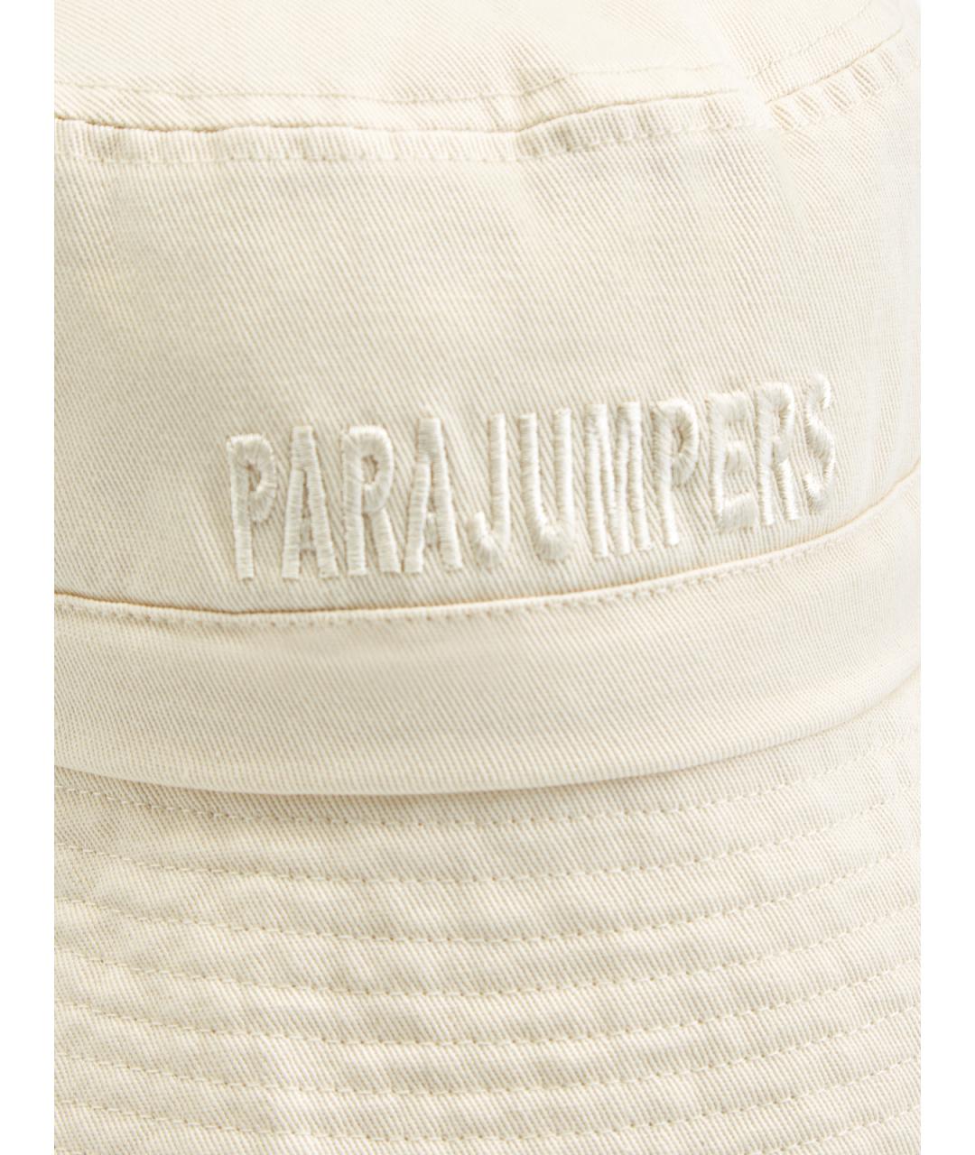 PARAJUMPERS Белая хлопковая панама, фото 4