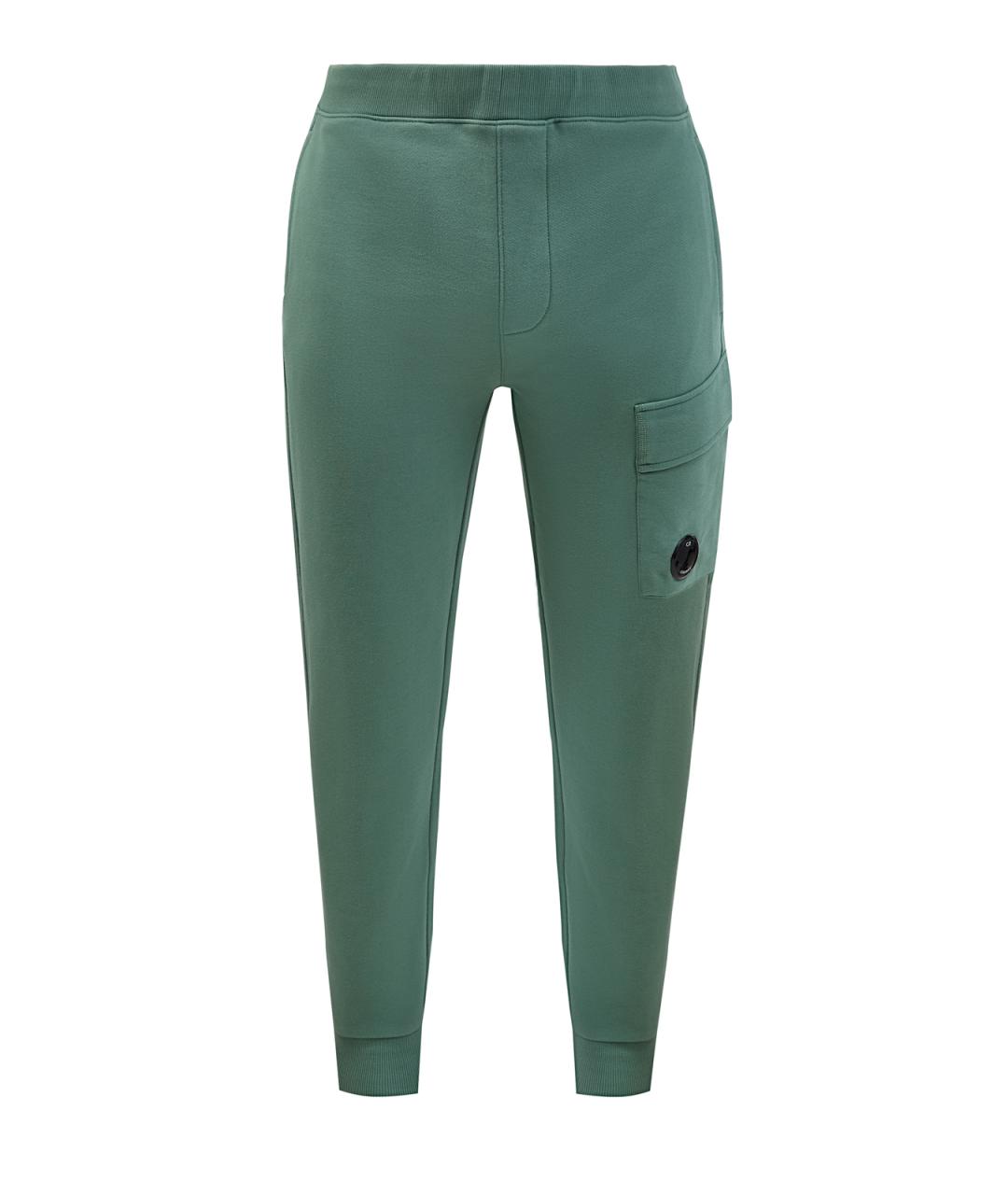 CP COMPANY Зеленые хлопковые повседневные брюки, фото 1