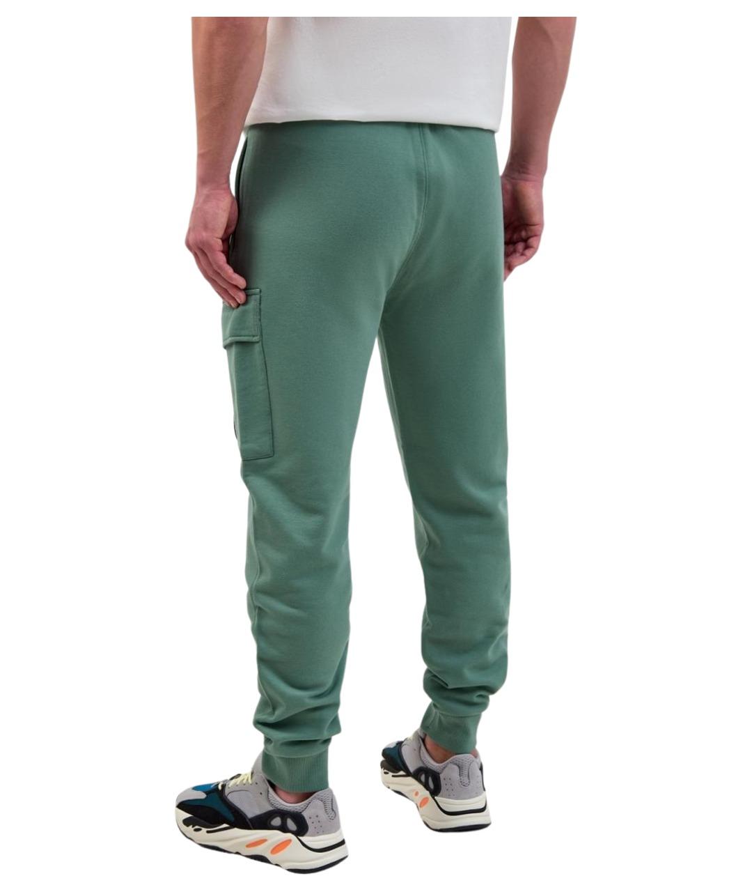 CP COMPANY Зеленые хлопковые повседневные брюки, фото 4