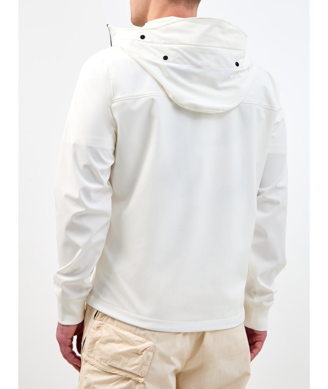 CP COMPANY Белая полиэстеровая куртка, фото 4