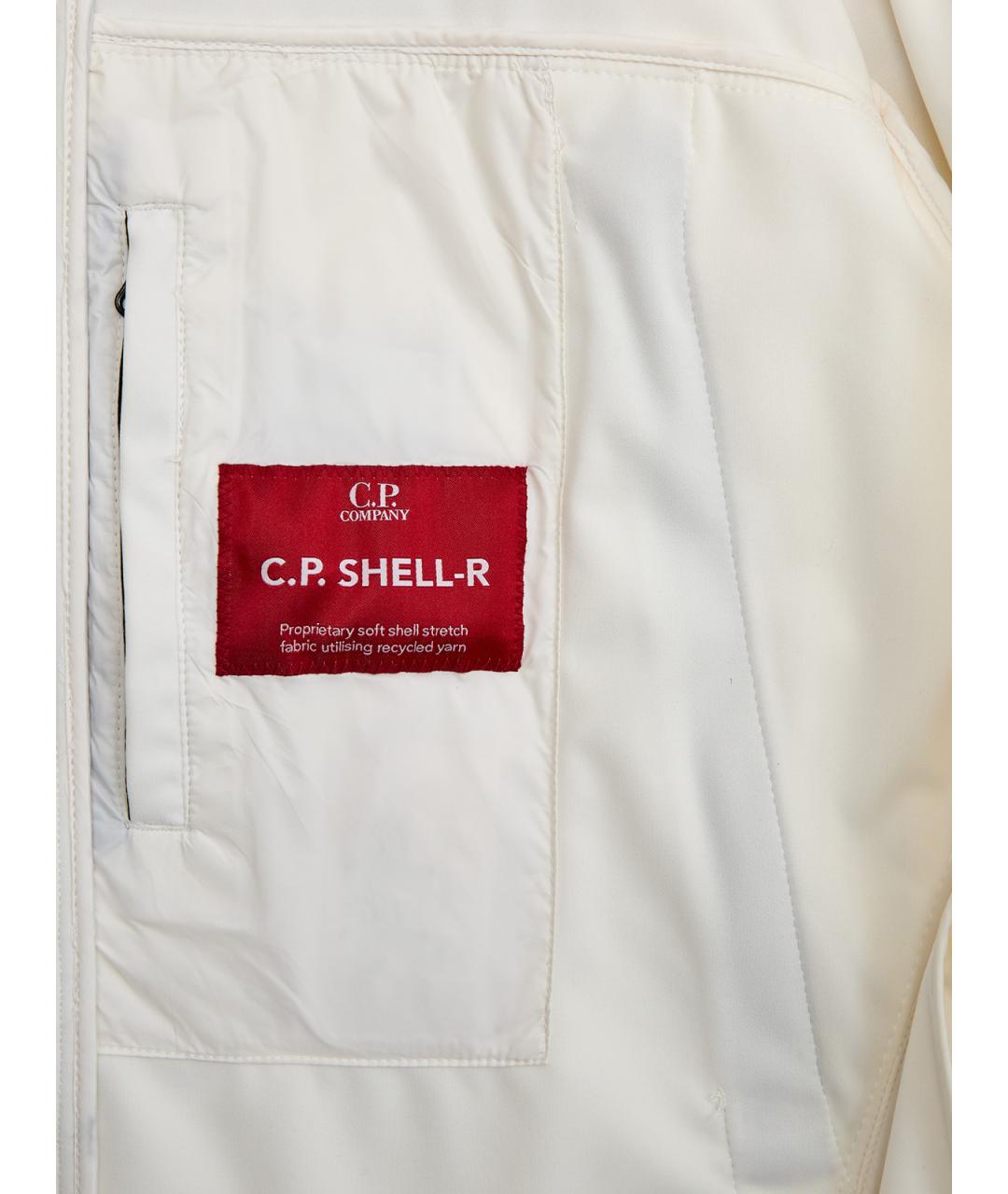 CP COMPANY Белая полиэстеровая куртка, фото 6
