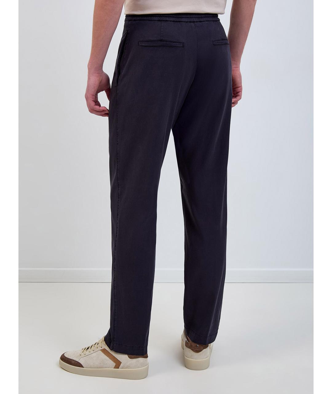 CANALI Синие повседневные брюки, фото 4
