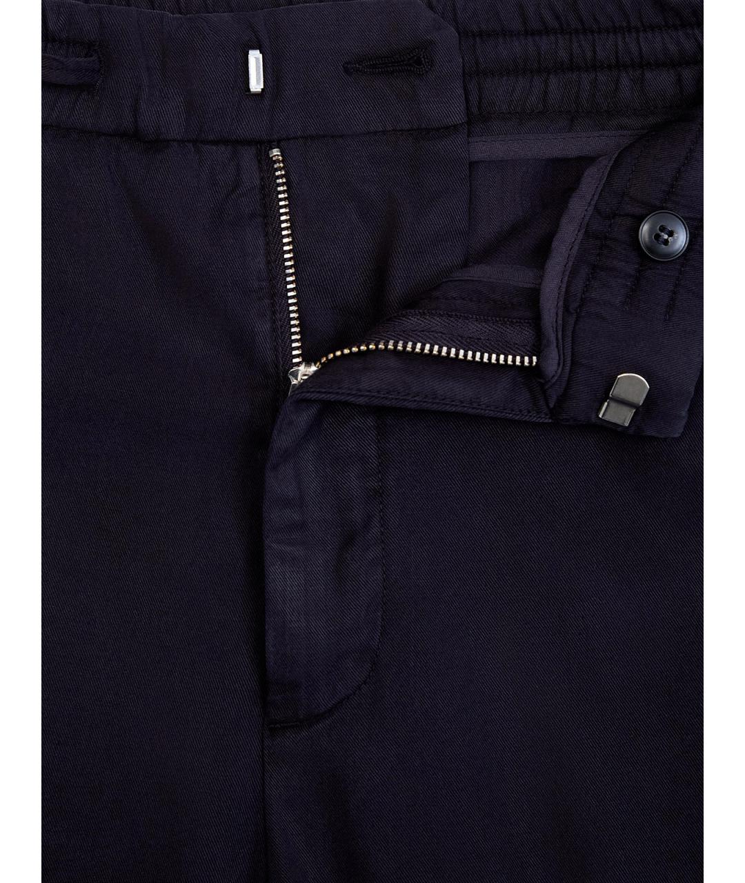 CANALI Синие повседневные брюки, фото 6