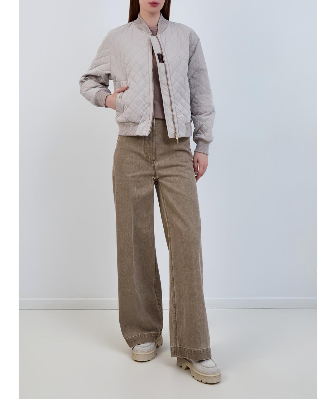 MOORER Серая полиамидовая куртка, фото 2