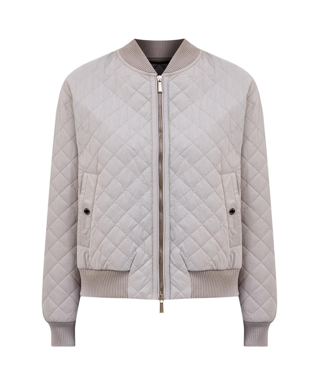 MOORER Серая полиамидовая куртка, фото 1