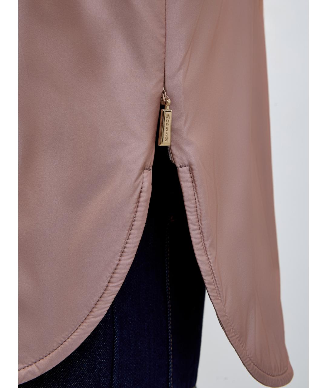 MOORER Бежевая полиэстеровая куртка, фото 5