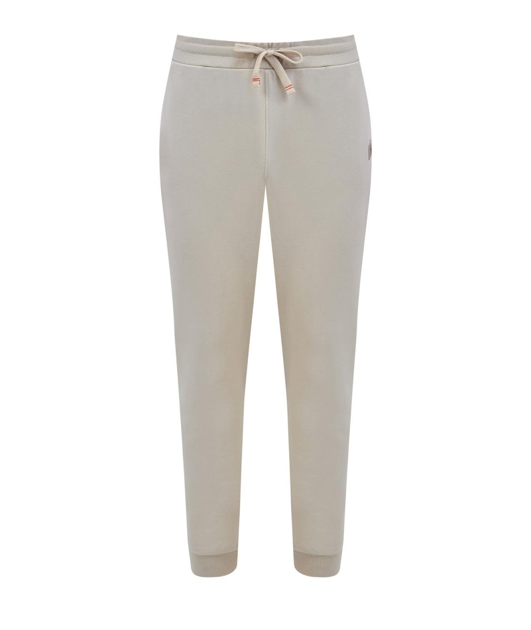 PARAJUMPERS Бежевые хлопковые повседневные брюки, фото 1