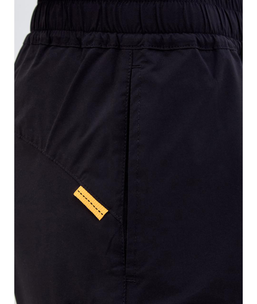 PARAJUMPERS Черные полиэстеровые повседневные брюки, фото 5