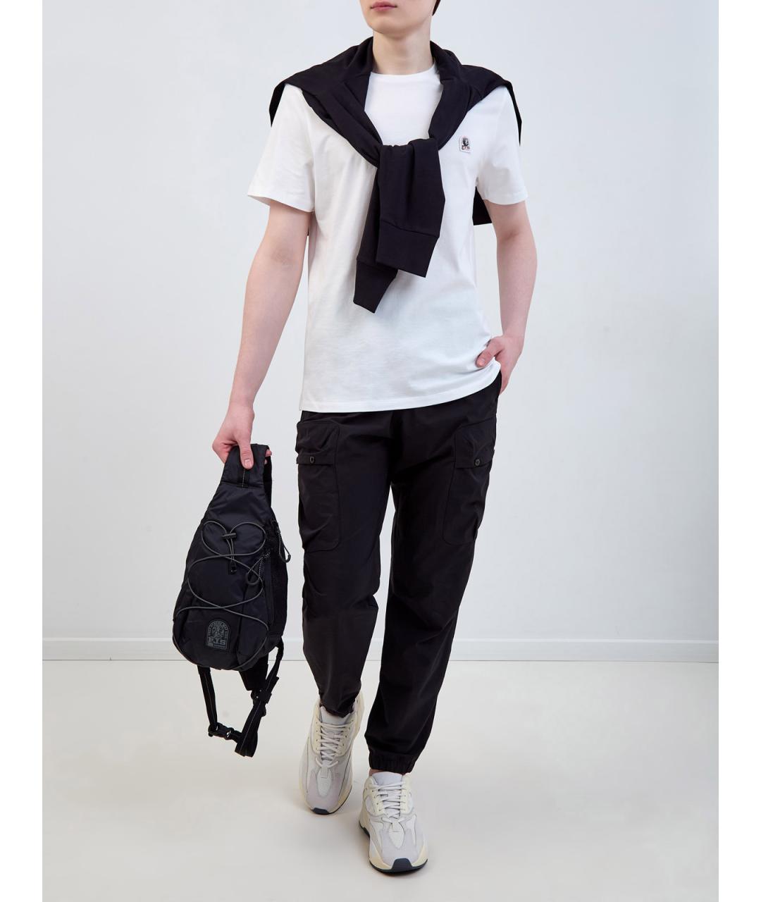 PARAJUMPERS Черные полиэстеровые повседневные брюки, фото 2