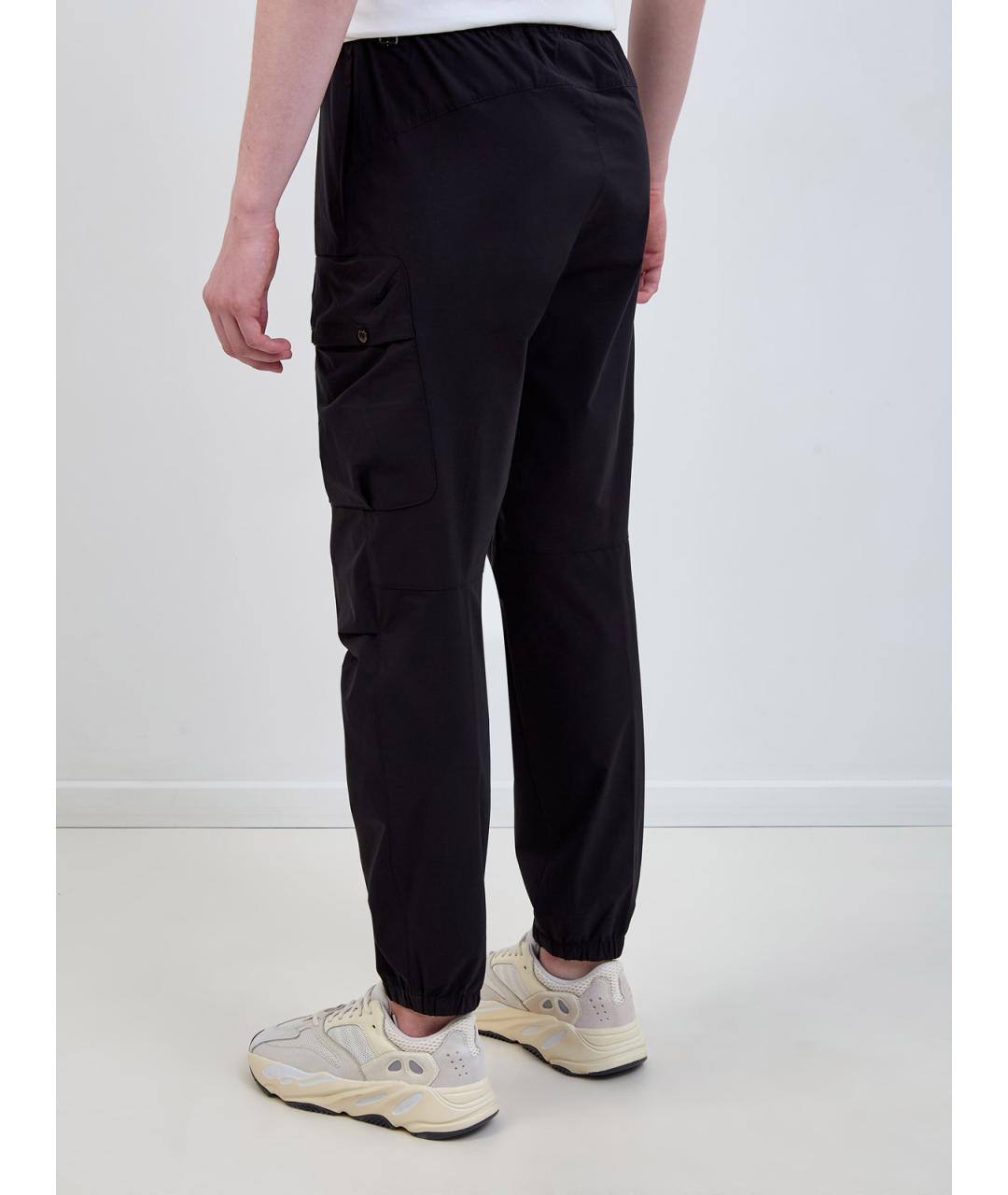 PARAJUMPERS Черные полиэстеровые повседневные брюки, фото 4