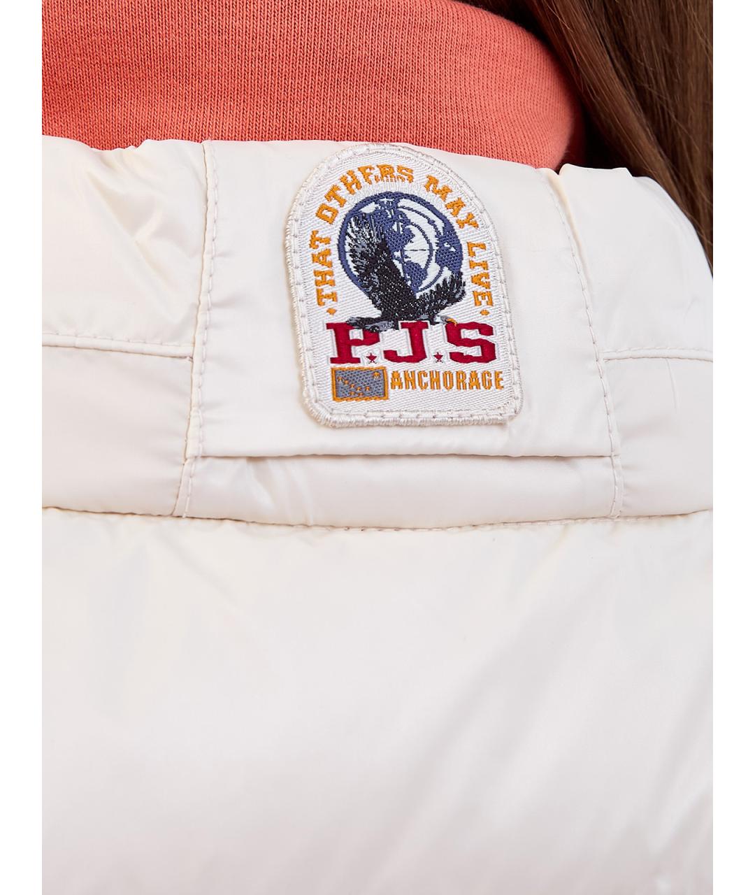 PARAJUMPERS Бежевый полиамидовый жилет, фото 5