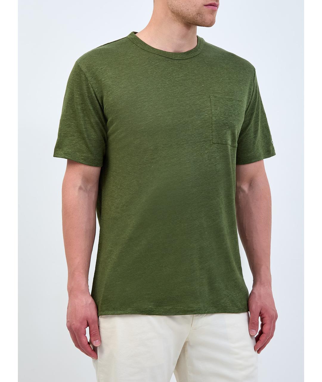 MC2 SAINT BARTH Зеленая футболка, фото 3