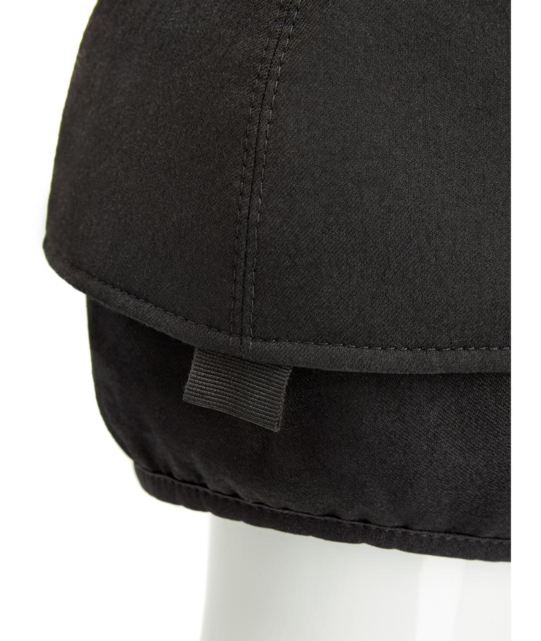 CANALI Черная шерстяная кепка/бейсболка, фото 6