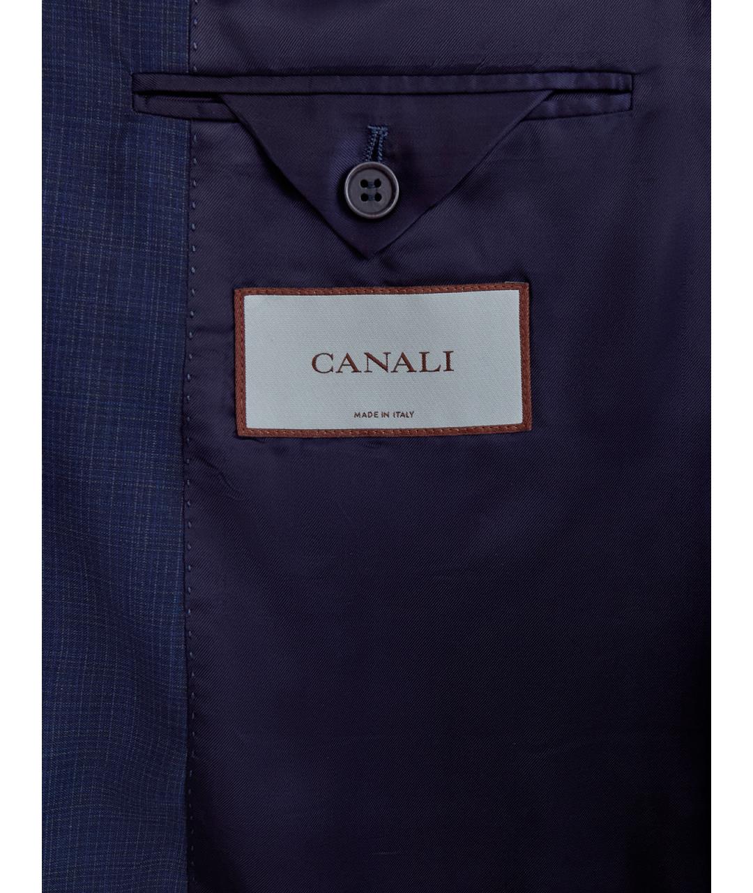 CANALI Синий классический костюм, фото 7