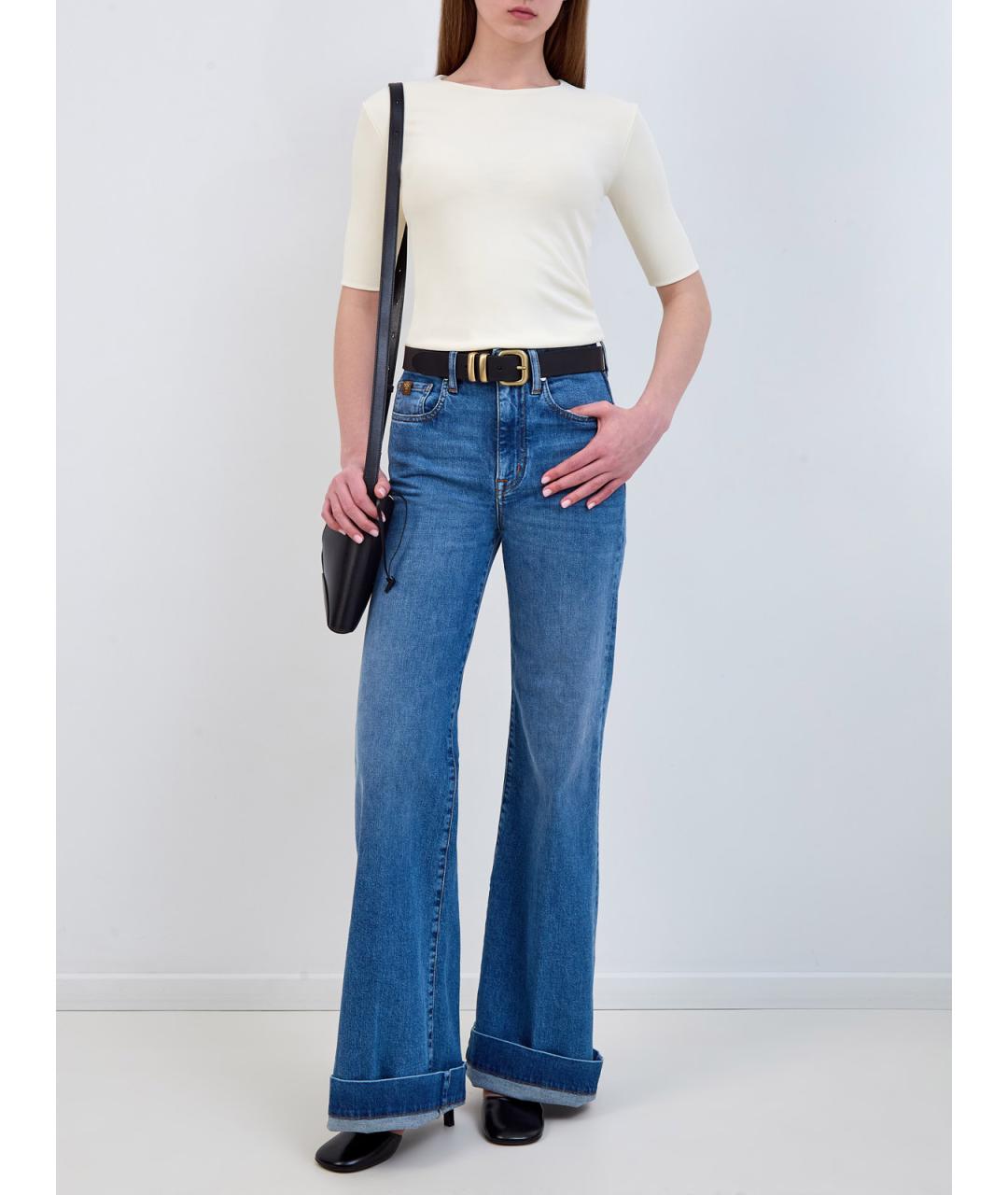 JACOB COHEN Черный кожаный ремень, фото 6