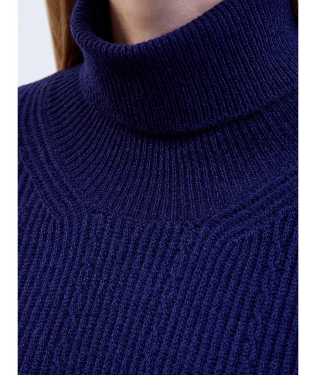 ETRO Синяя шерстяная водолазка, фото 5