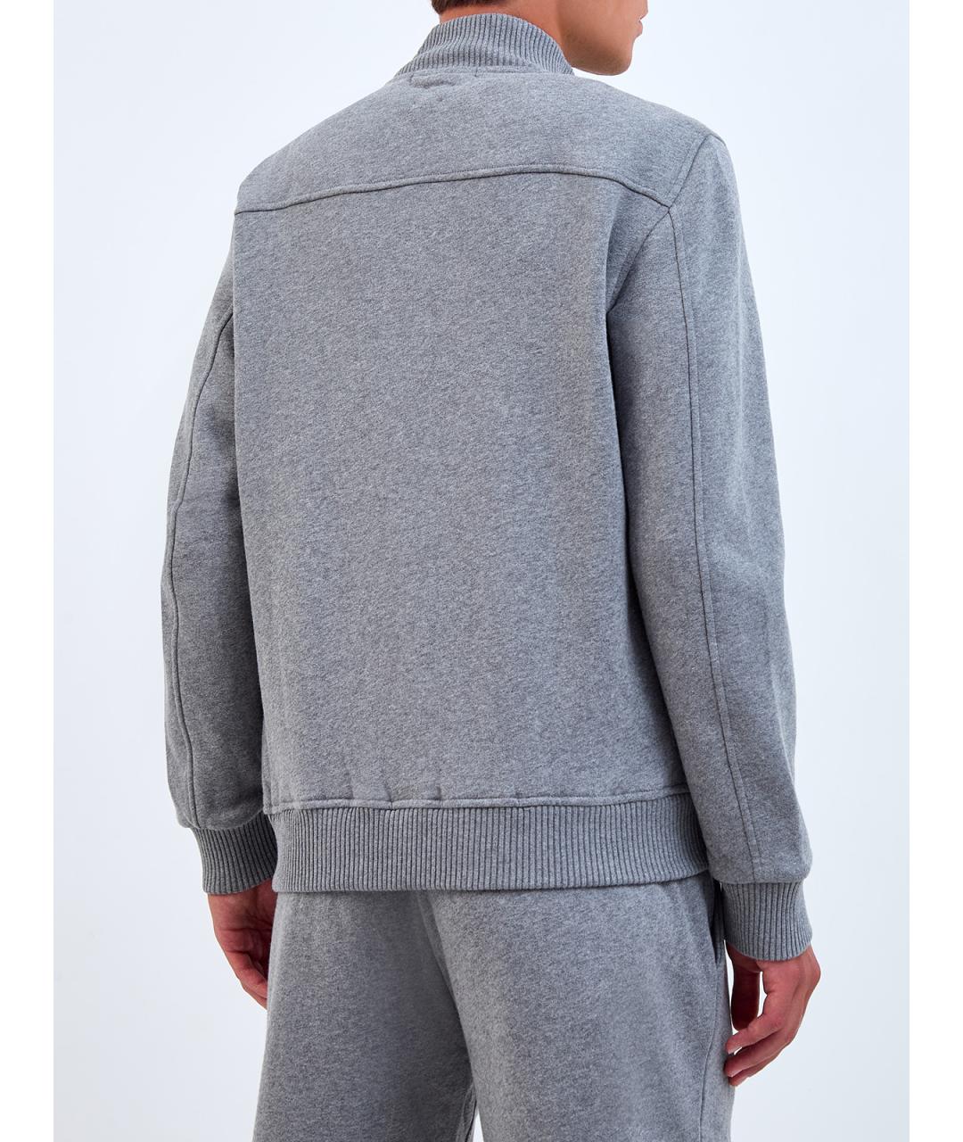 ELEVENTY Серая хлопковая куртка, фото 4