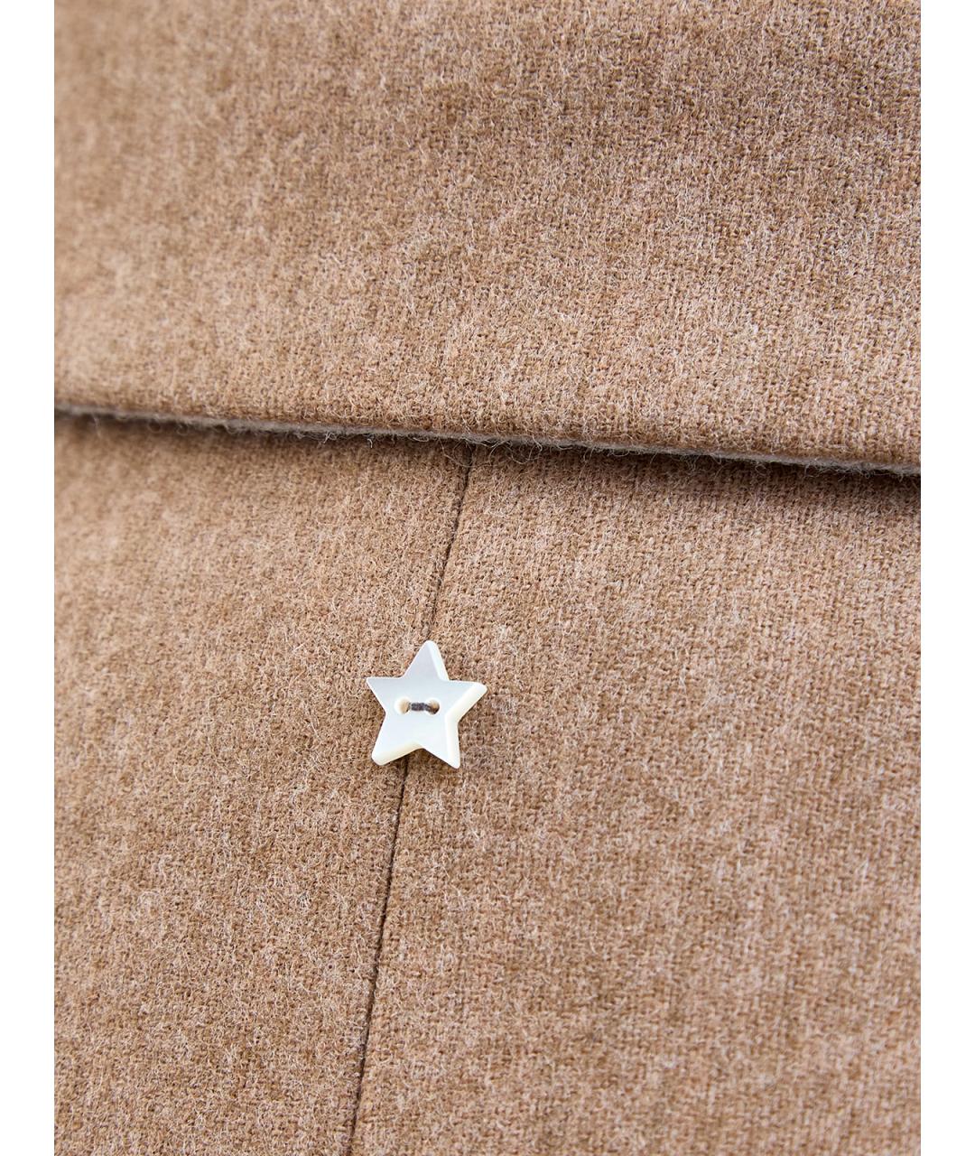 LORENA ANTONIAZZI Коричневый шерстяной жакет/пиджак, фото 5