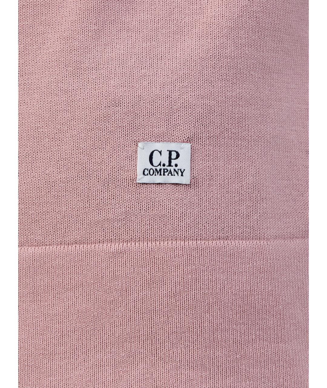CP COMPANY Розовый хлопковый джемпер / свитер, фото 5