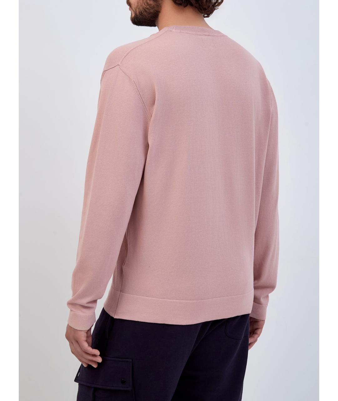 CP COMPANY Розовый хлопковый джемпер / свитер, фото 4