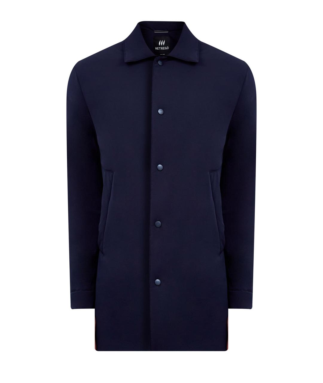 HETREGO Синий полиамидовый тренч / плащ, фото 1