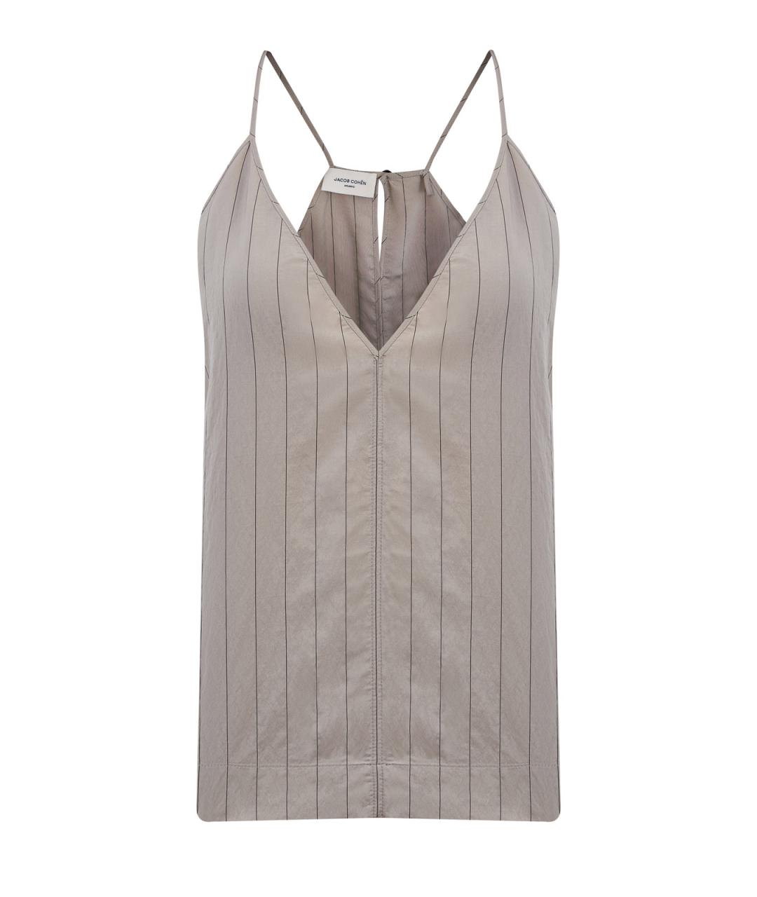 JACOB COHEN Бежевая майка, фото 1