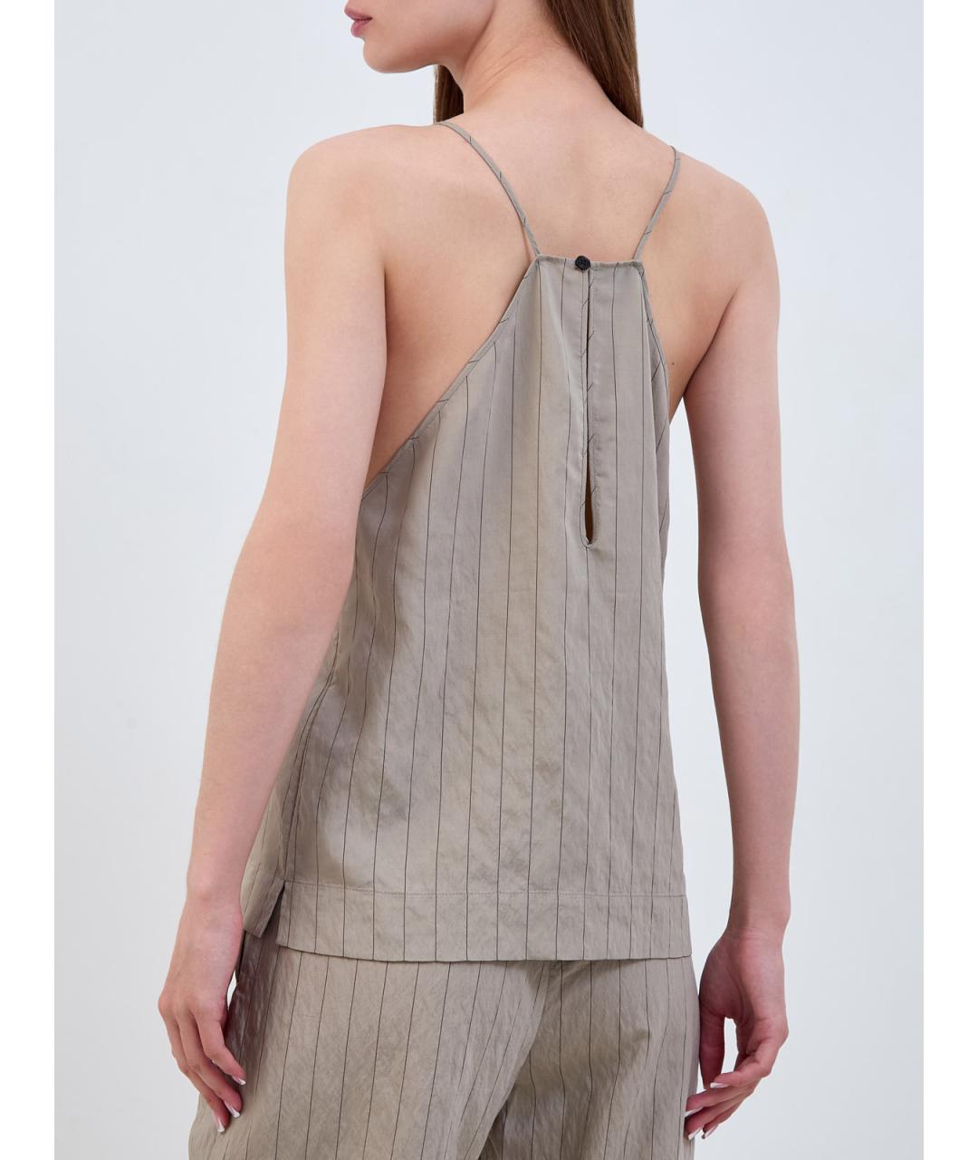 JACOB COHEN Бежевая майка, фото 4