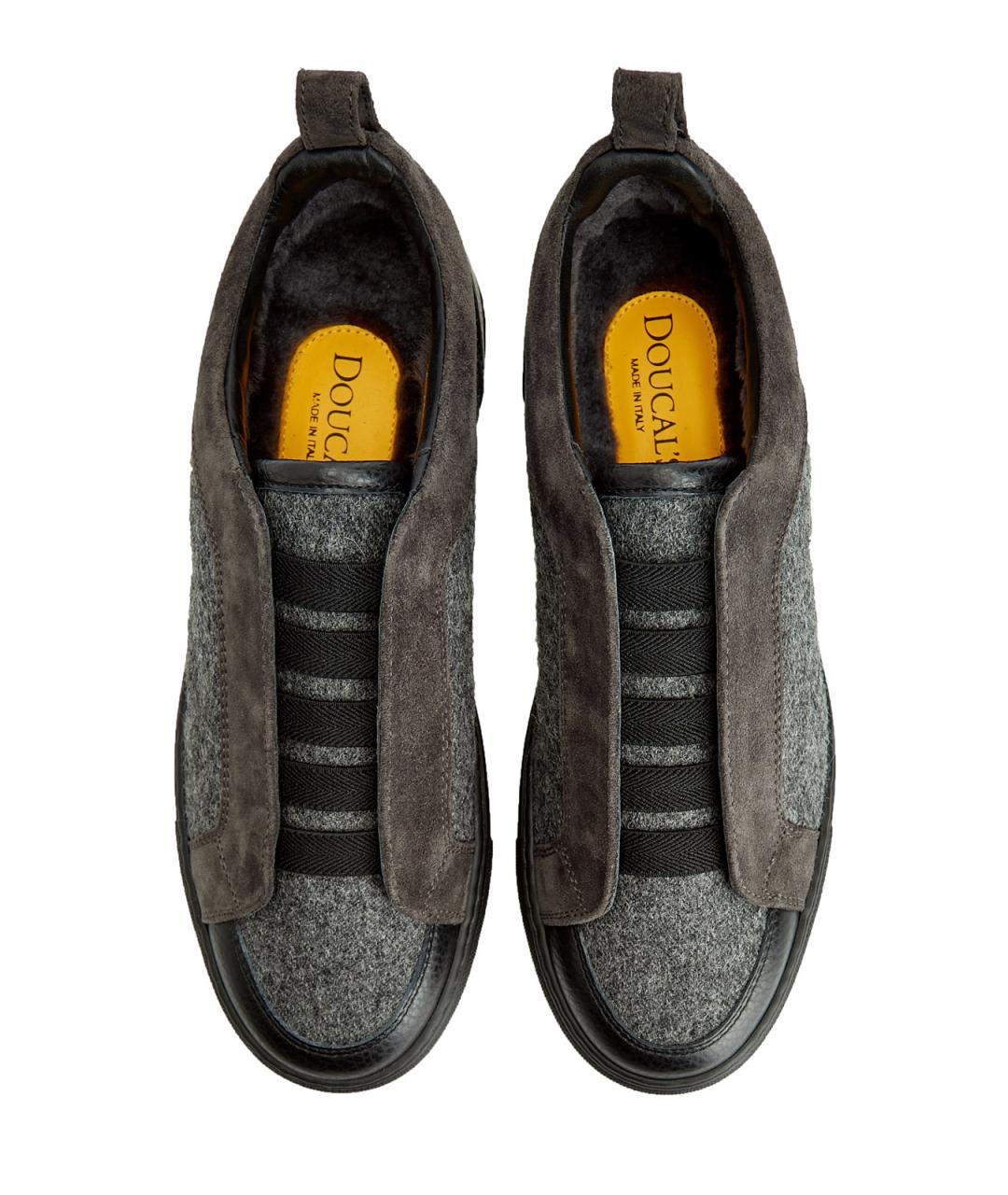 DOUCAL'S Мульти кожаные низкие кроссовки / кеды, фото 6