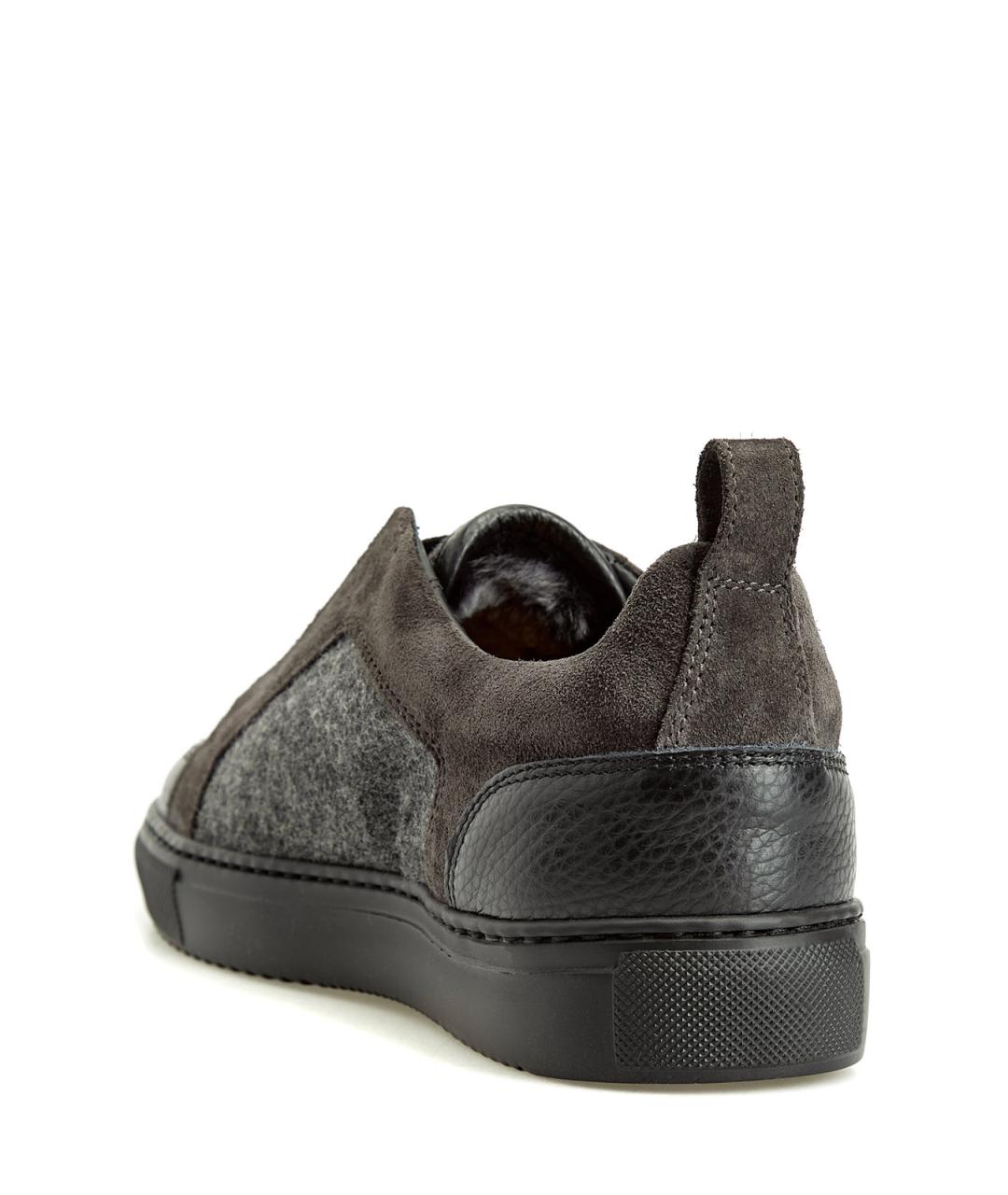 DOUCAL'S Мульти кожаные низкие кроссовки / кеды, фото 4