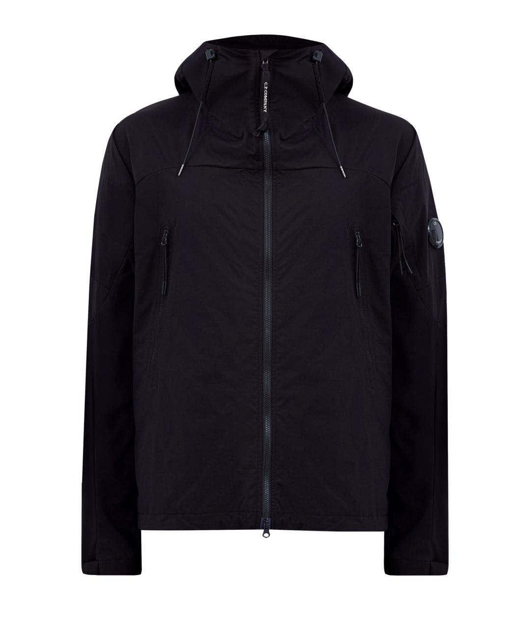 CP COMPANY Черная полиэстеровая куртка, фото 1
