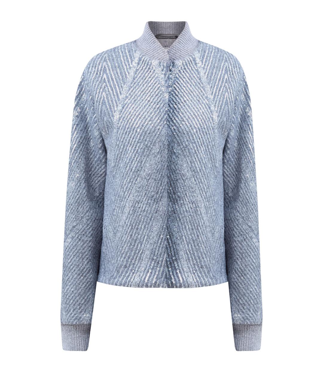 PESERICO Серая шерстяная куртка, фото 1