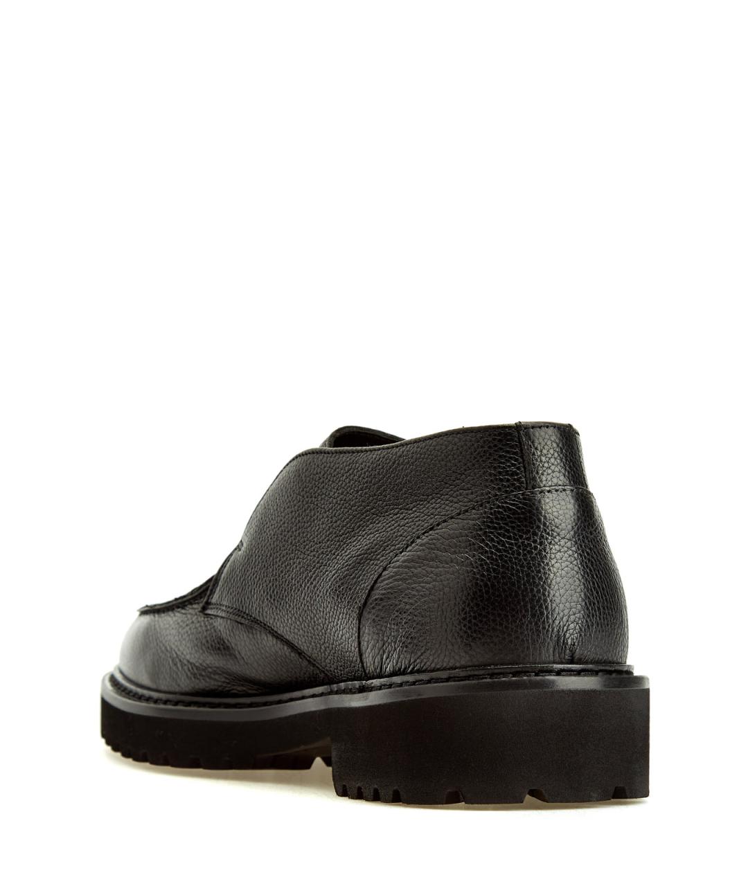 DOUCAL'S Черные кожаные лоферы, фото 4