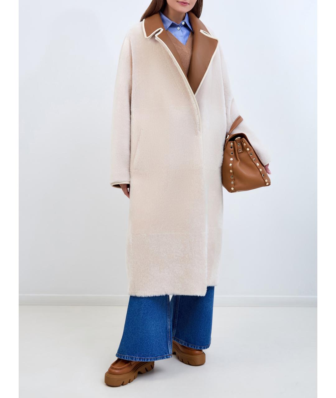 BLANCHA Мульти меховая дубленка, фото 2