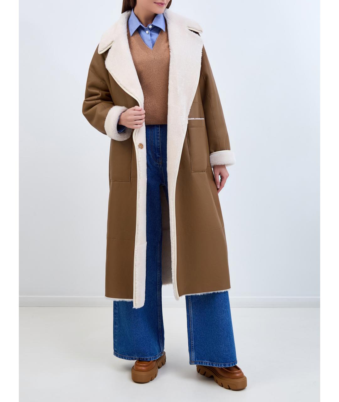 BLANCHA Мульти меховая дубленка, фото 3