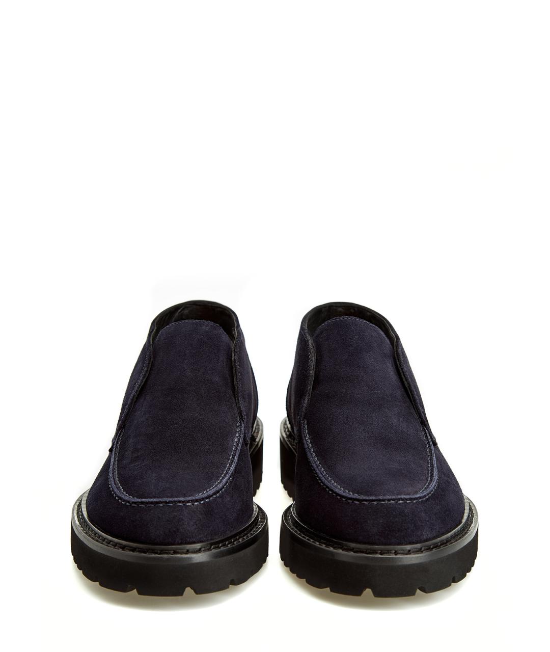 DOUCAL'S Синие замшевые лоферы, фото 5