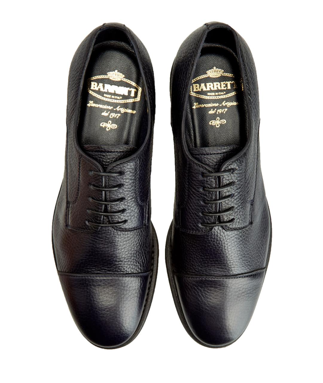 BARRETT Темно-синие кожаные туфли, фото 6