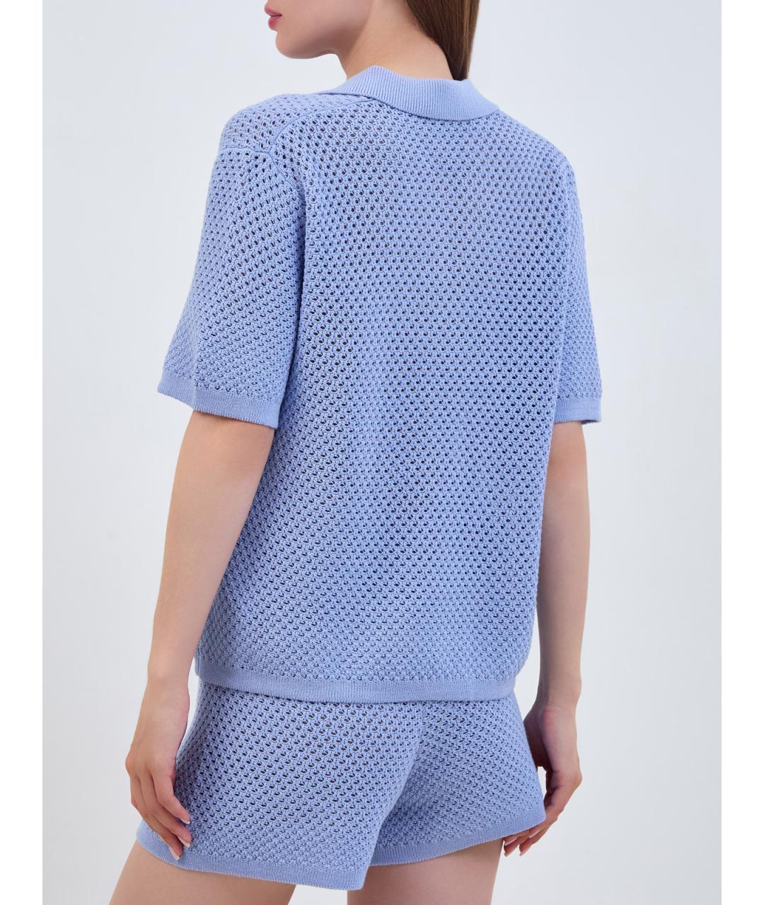 MC2 SAINT BARTH Голубая футболка, фото 4