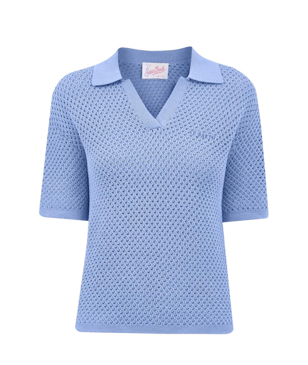 MC2 SAINT BARTH Голубая футболка, фото 1