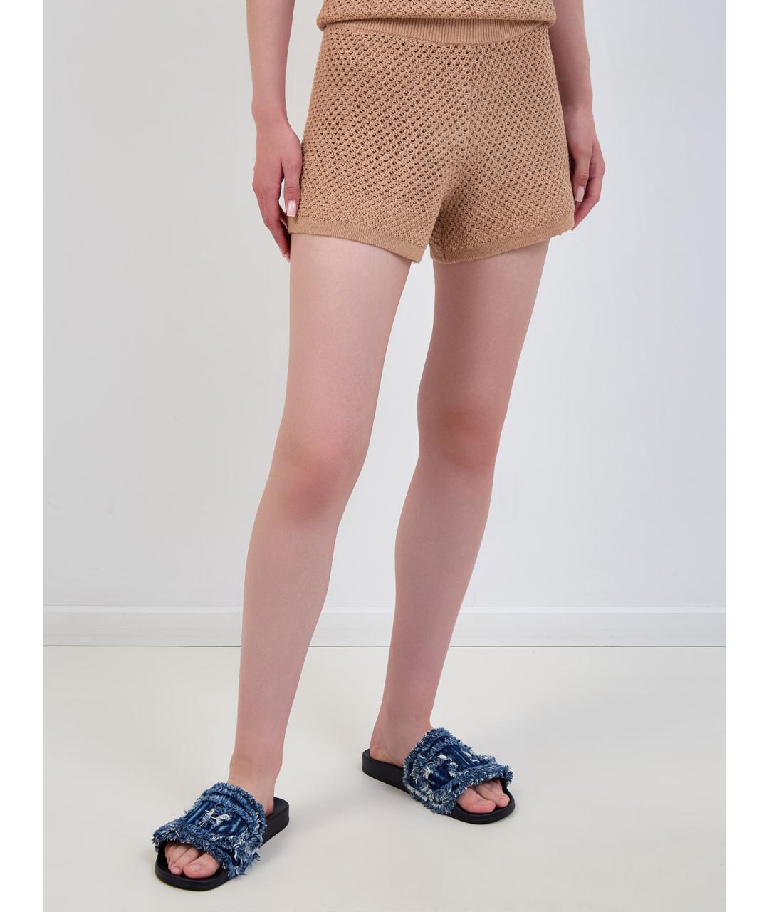 MC2 SAINT BARTH Бежевые шорты, фото 3