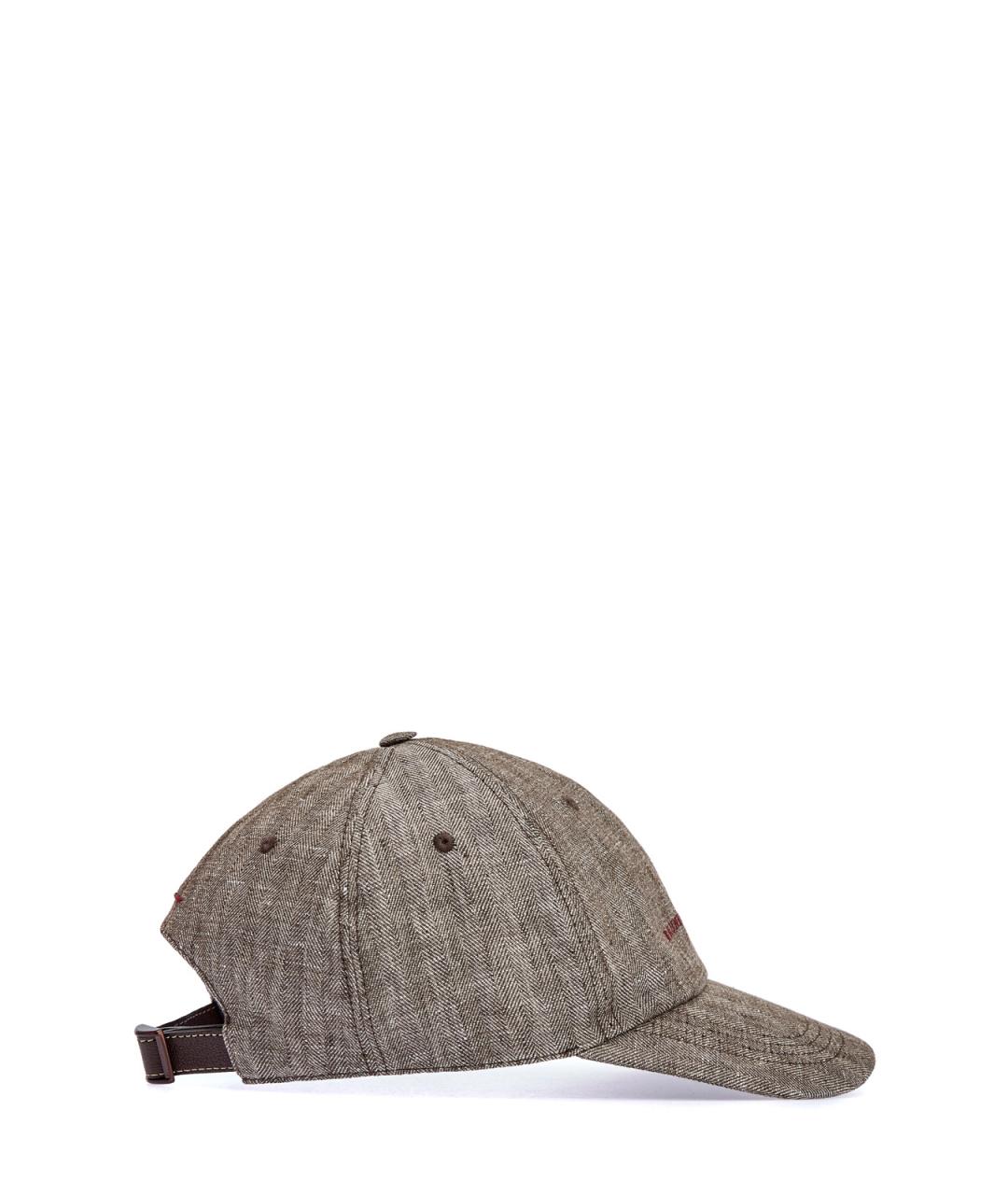 BRUNELLO CUCINELLI Льняная кепка/бейсболка, фото 3