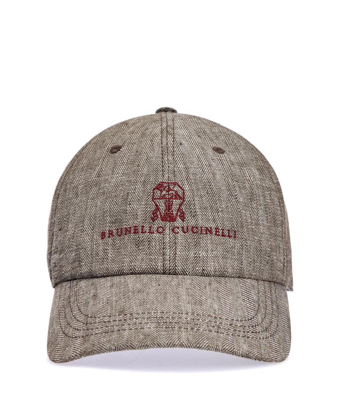BRUNELLO CUCINELLI Льняная кепка/бейсболка, фото 1