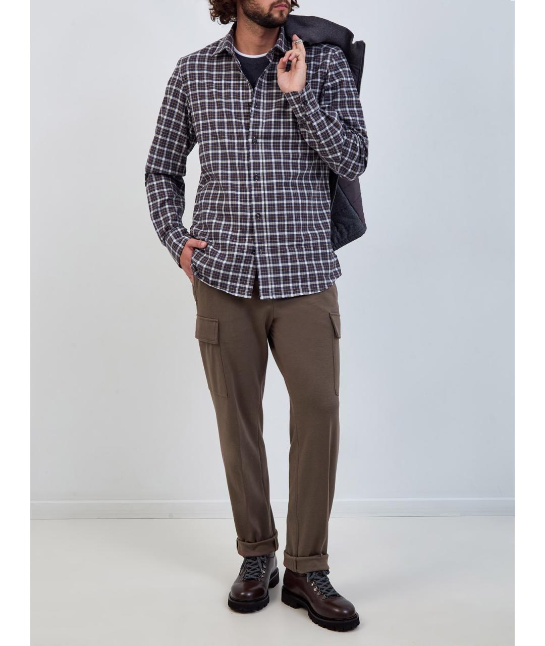 PESERICO Мульти хлопковая кэжуал рубашка, фото 2