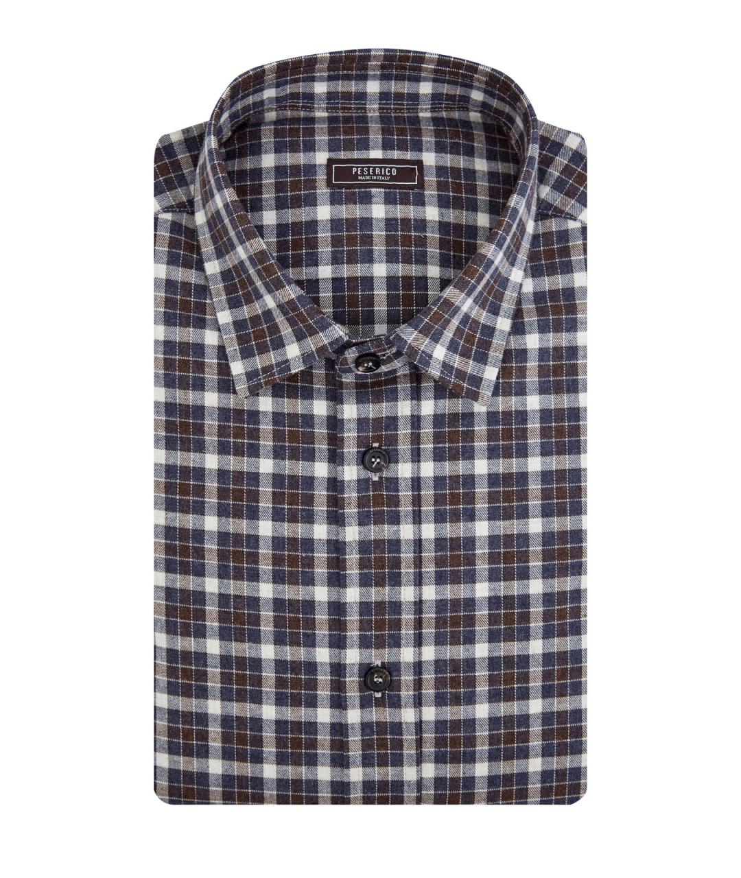 PESERICO Мульти хлопковая кэжуал рубашка, фото 1